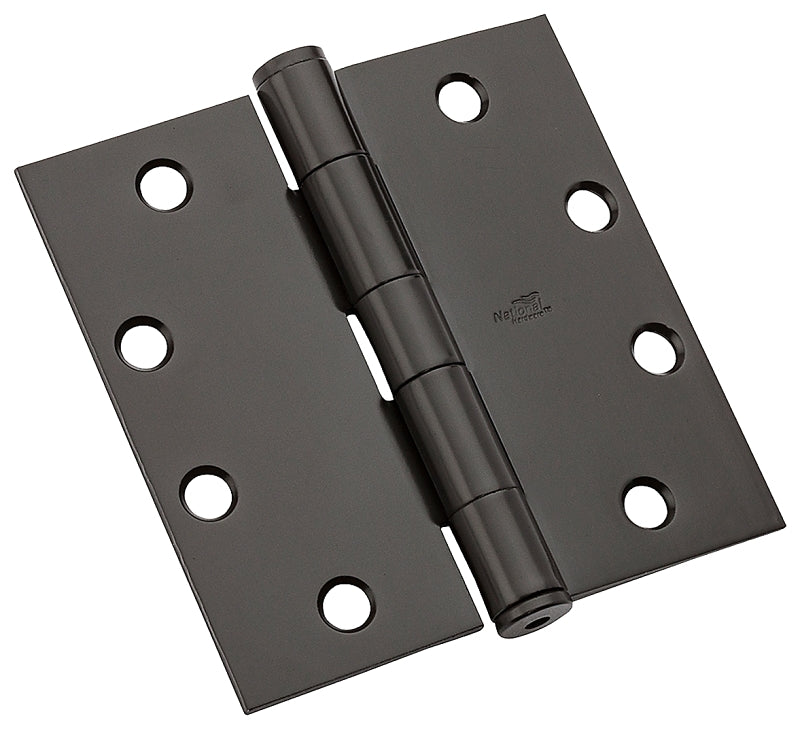National Hardware N236-018 Template Hinge, 4-1/2 in H Frame Leaf, 1.38 ...