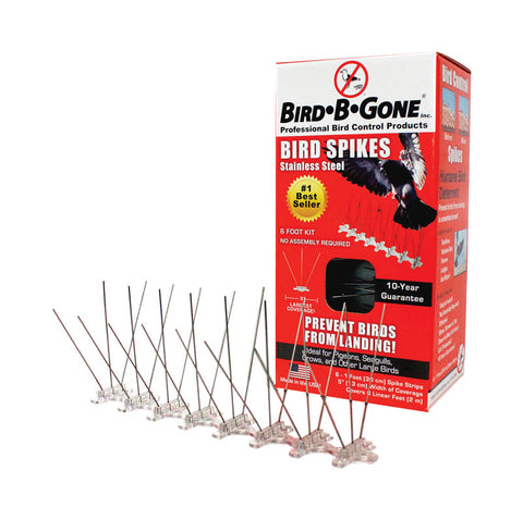 Bird-B-Gone Bird Repelling Spikes Spike 6 ft. 1