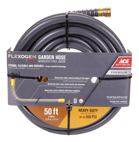 Ace 5/8 in. Dia. x 50 ft. L Garden Hose Kink Resistant
