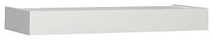 Shelf-Made 0140-36WT Series Floating Shelf, White, 30 lb, 1-Shelf, 8-1/2 in L, 36 in W, Wood, Pack of 2