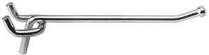 National Hardware N235-014 Series Single Hook, 6 in, Steel, Zinc, 1/PK, Pack of 50