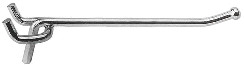 National Hardware N235-014 Series Single Hook, 6 in, Steel, Zinc, 1/PK, Pack of 50