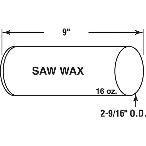 Prime-Line P 7931 Saw Wax, For: Lubricating Saw Blade