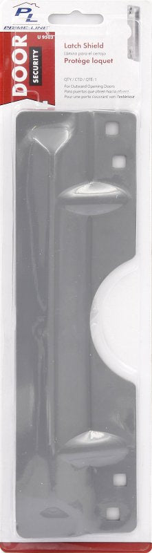 Defender Security U 9503 Latch Guard, Steel, 11 in H, 3 in W