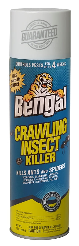 Bengal 93500 Crawling Insect Killer, Spray Application, Indoor, Outdoo ...