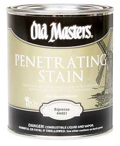 Old Masters 44401 Penetrating Stain, Espresso, Liquid, 1 gal, Pack of 2