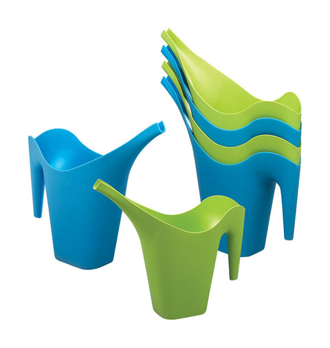 Living Accents 56 oz. Plastic Assorted Watering Can