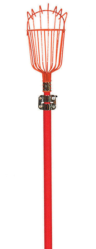 Lawn & Garden 96 in. Fiberglass Long Handle Fruit Picker