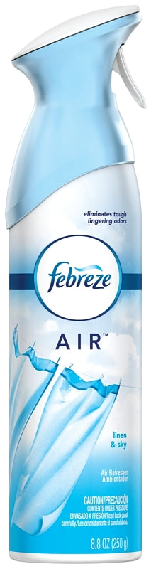 febreze 96256 Air Freshener Spray, 8.8 oz Aerosol, Pack of 6