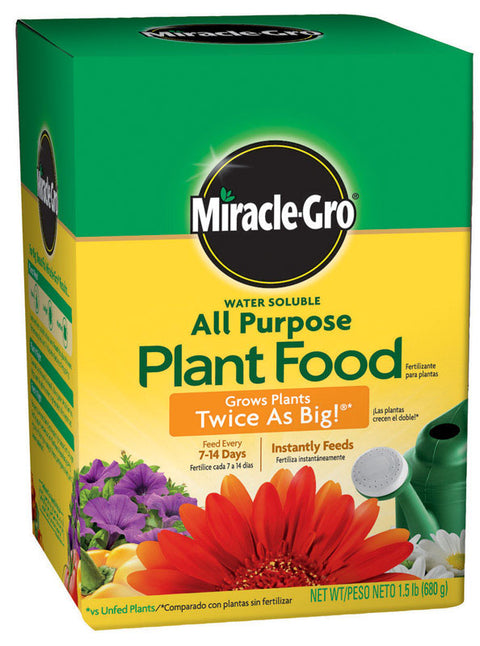 Miracle-Gro All Purpose Plant Food For Plants, Flowers, Vegetables 8 oz.