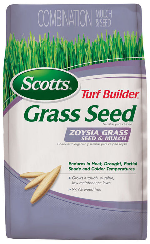 Scotts Turf Builder Zoysia Partial Shade Seed & Mulch 5 lb.