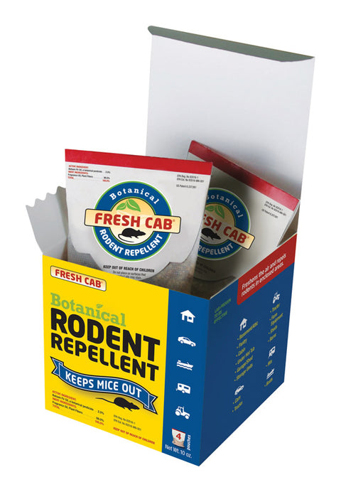 Fresh Cab Botanical For Rodents Animal Repellent Solid 12 oz. 4 pk