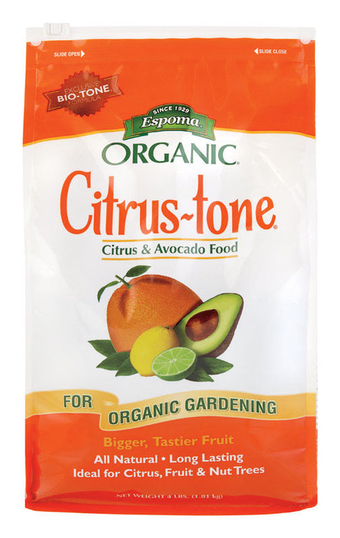 Espoma Citrus-tone Plant Food For Citrus, Fruit, Nut Trees 4 lb.