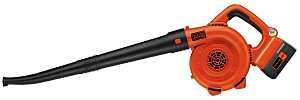 Black+Decker LSW36 Sweeper, Battery Included, 2.6 Ah, 36 V, Lithium-Ion, 120 cfm Air, 60 min Run Time