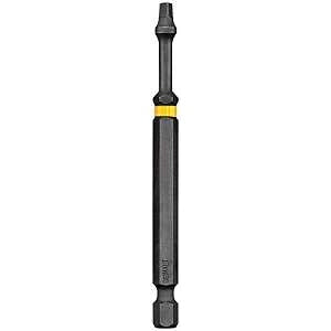 DEWALT DWA3SQ2IRB Screwdriver Bit, #2 Drive, Square Drive, 1/4 in Shank, 3-1/2 in L, Steel, Pack of 50