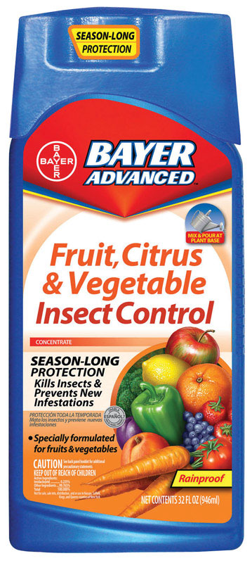 Vegetable Insect Control Bayer Advanced Fruit, Citrus & Vegetable Organic Insect Killer For Mul ...