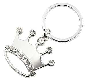 Hy-Ko KH437 Key Chain, Split Ring, 1-1/8 in Ring, Pack of 5