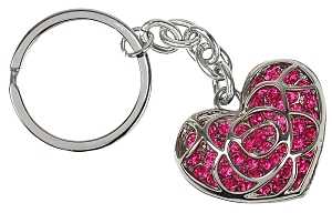Hy-Ko KH706 Key Chain, Split Ring, Pack of 5