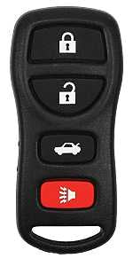Hy-Ko 19NIS801S Fob Shell, 4-Button