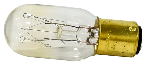 Sylvania 18200 Incandescent Lamp, 15 W, T7 Lamp, Double Contact Bayonet Lamp Base, 110 Lumens, 2850 K Color Temp, Pack of 12