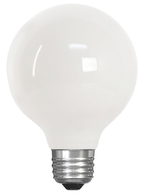 Feit Electric BPG2540W/950CA/FIL LED Bulb, Globe, G25 Lamp, 40 W Equivalent, E26 Lamp Base, Dimmable, Daylight Light