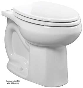 American Standard Colony 3251A.101.021 Flushometer Toilet Bowl, Elongated, 12 in Rough-In, Vitreous China, Bone