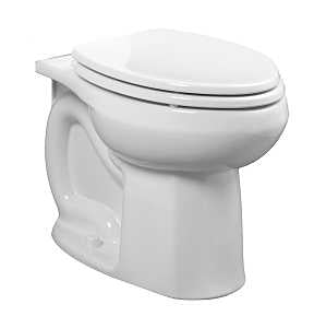 American Standard Colony 3251C.101.020 Flushometer Toilet Bowl, Elongated, 12 in Rough-In, Vitreous China, White