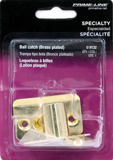 Prime-Line U9132 Ball Catch, Brass