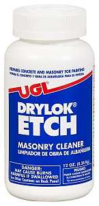 Drylok 01908 Masonry Cleaner, 12 oz, Bottle, Crystal, White