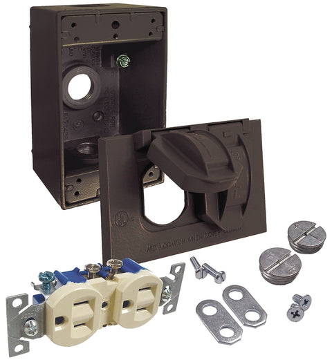 Bell Outdoor 5839-7WRTR Cover Kit, Aluminum, Bronze