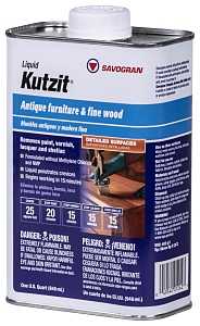 Savogran 01242 Paint/Varnish Remover, Blue, Liquid, 1 qt, Aromatic