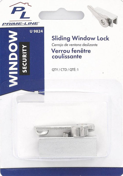 Prime-Line U 9824 Cam Action Lock, 1-3/4 in L x 11/32 in W Backplate, Aluminum