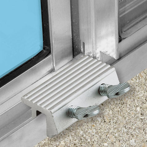 Prime-Line U 9805 Sliding Window Lock, 5/8 in L Handle, Zinc, Aluminum