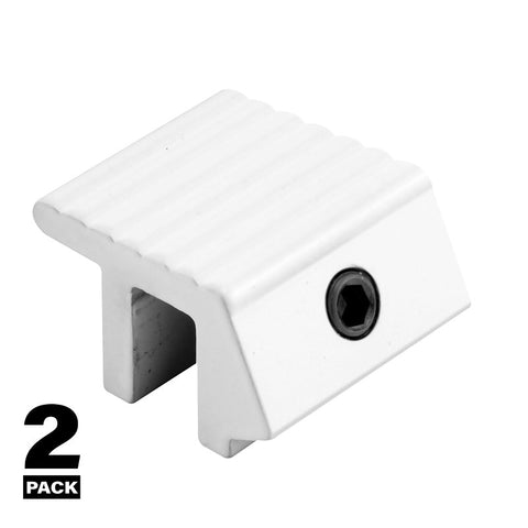 Defender Security U 9812 Sliding Window Lock, 1 in W Dimensions, Aluminum, Painted