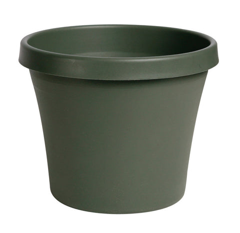 Bloem Terrapot Thyme Green Resin Traditional Planter 17.2 in. H x 20 in. W