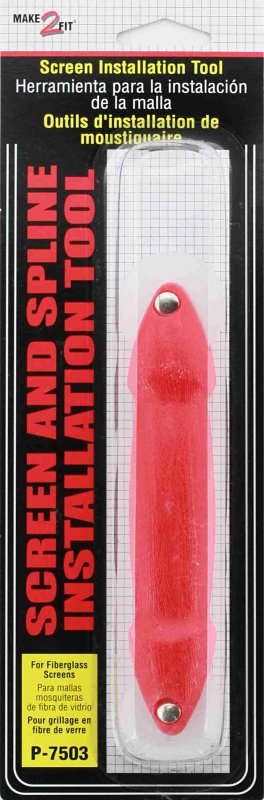Make-2-Fit P 7503 Standard-Duty Screen Rolling Tool, Nylon Blade, Plastic Handle