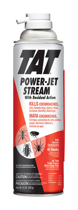 Tat Power-Jet Stream Insect Killer For Cockroaches, Ants, Spider and O ...