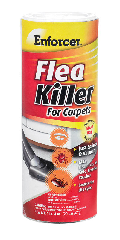 Enforcer Flea Killer for Carpets Insect Killer For Fleas, Ticks, Lice, Ants 20 oz.