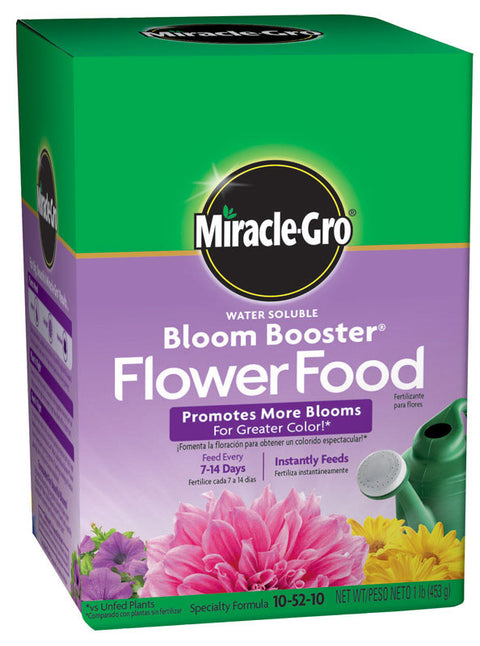 Miracle-Gro Bloom Booster Plant Food For Flowering Annuals and Perennials 1 lb.
