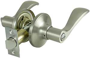 ProSource LYEX201V-PS Privacy Lever, Zinc, Reversible Hand, 3 Grade