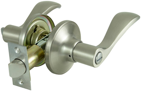 ProSource LYEX201V-PS Privacy Lever, Zinc, Reversible Hand, 3 Grade