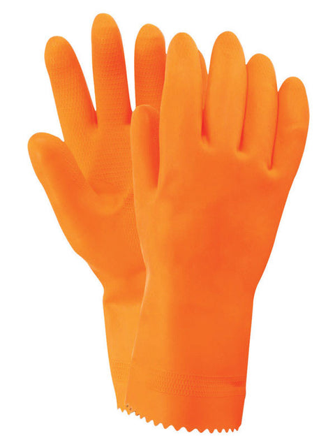 Firm Grip Orange Universal Large Nitrile Stripping Stripping Gloves