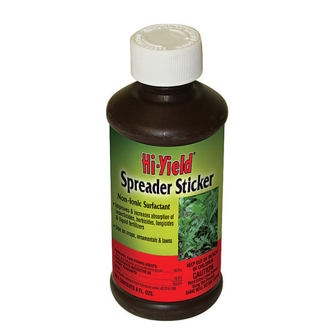 Hi-Yield Spreader Sticker Additive For Lawns, Plants, Trees 8 oz.