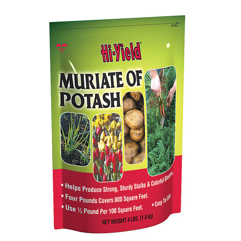 Hi-Yield Muriate of Potash Fertilizer For Vegetable Plants 4 lb.