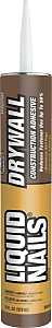 Liquid Nails DWP-24 Drywall Adhesive, Off-White, 28 oz Cartridge, Pack of 12