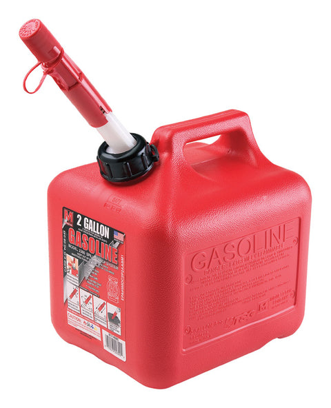 Midwest Can Plastic Gas Can 2 gal.