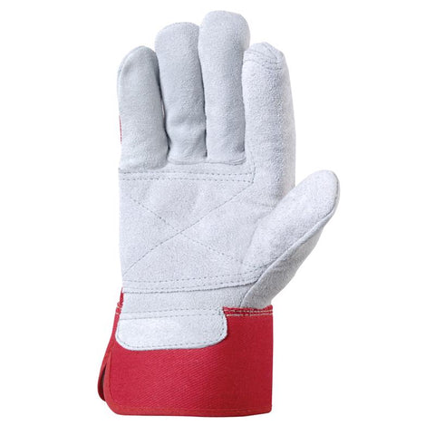Wells Lamont Men's Outdoor Palm Work Gloves Red L 1 pair