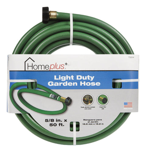 Home Plus 5/8 in. Dia. x 50 ft. L Garden Hose