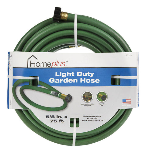 Home Plus 5/8 in. Dia. x 75 ft. L Garden Hose
