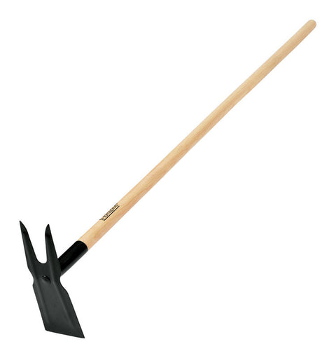 Home Plus 48 in. Wood Long Handle Weeding Hoe
